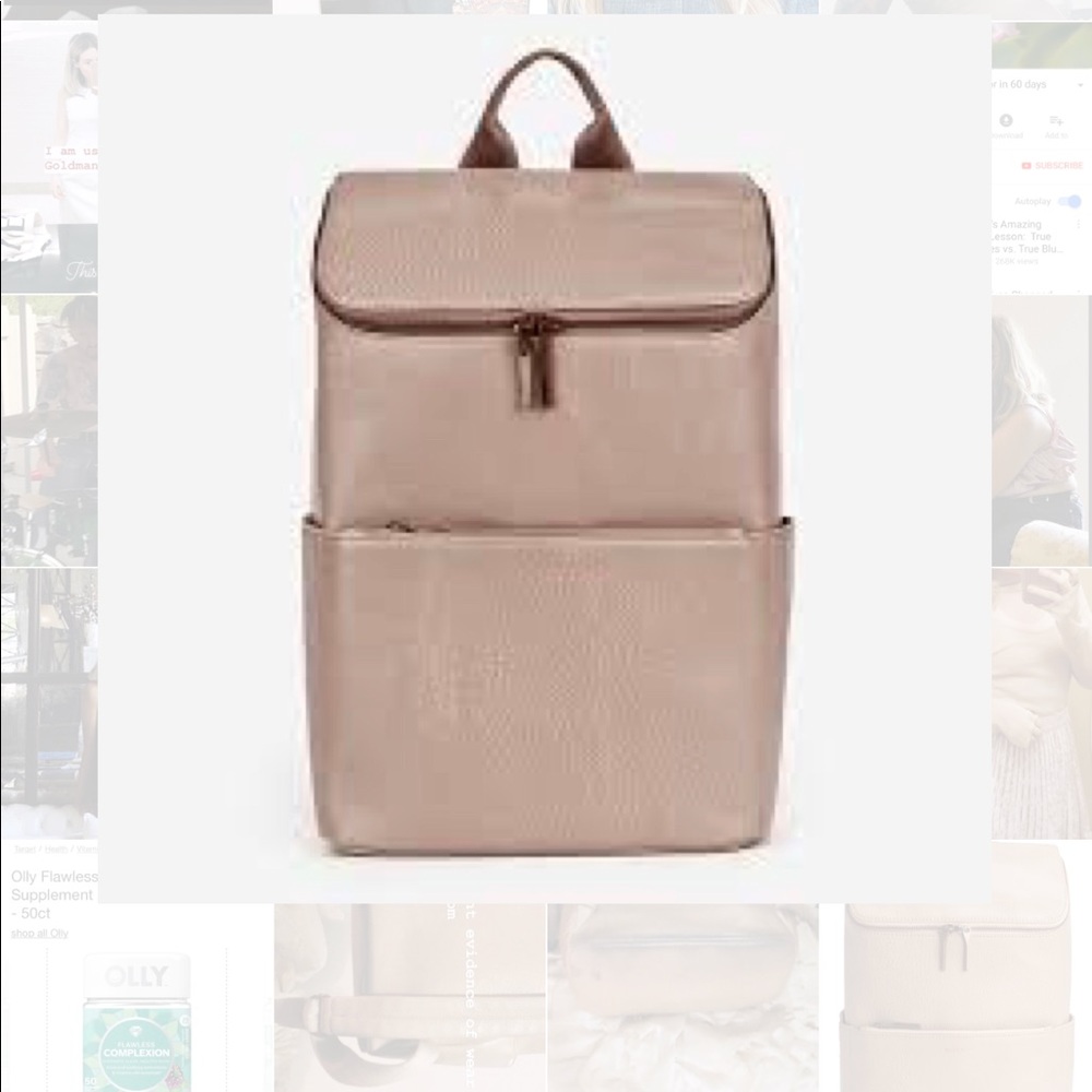 MATT & NAT Brave Dwell 100% Vegan Backpack Blush